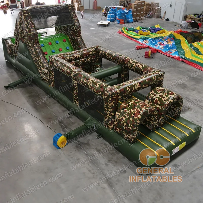 Camouflage obstacle course