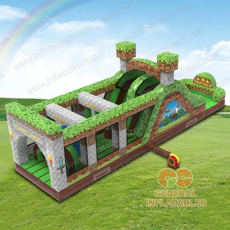 Pixel Game Obstacle Course